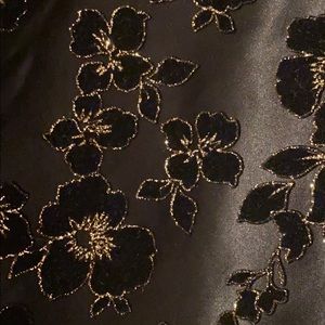 Black cocktail dress